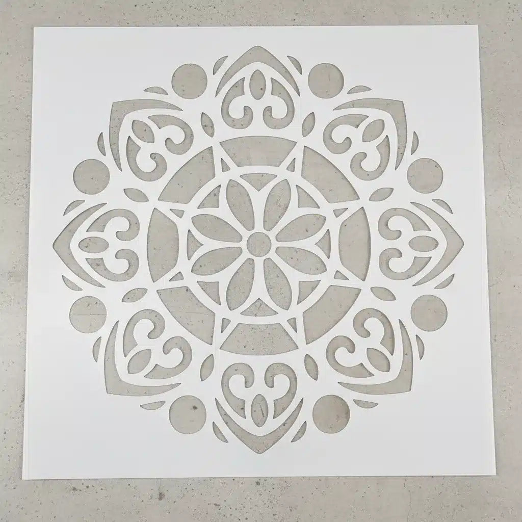 Stencil 30x30 Mandala Full 3032