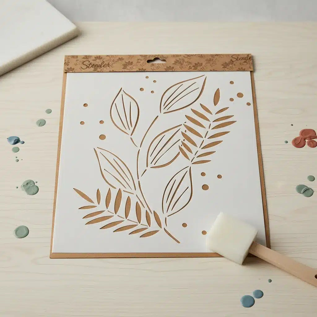 Stencil 25X30  Botanica BT01