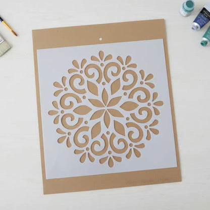 Stencil 30x30 Mandala Full 3036