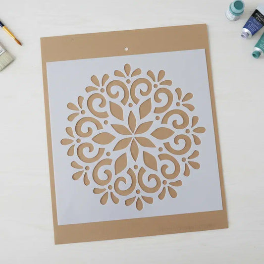 Stencil 30x30 Mandala Full 3036