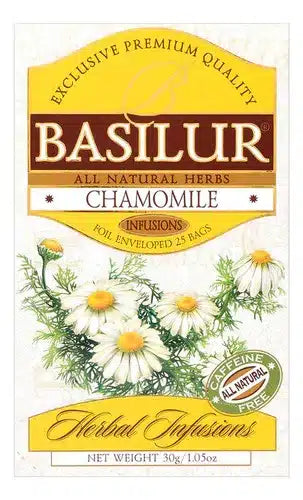 Te Basilur Infusion Manzanilla Chamomile  25 bolsas