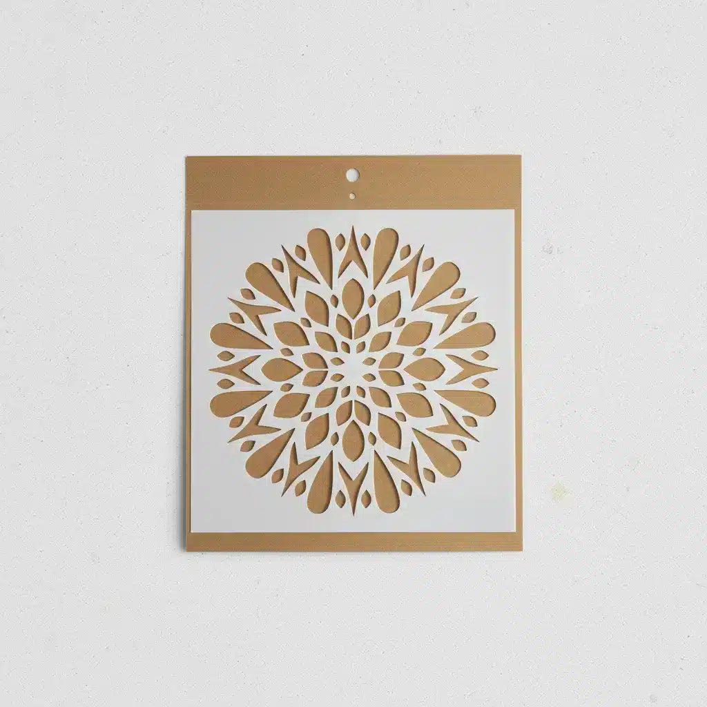 Stencil 30x30 Mandala Full 3045