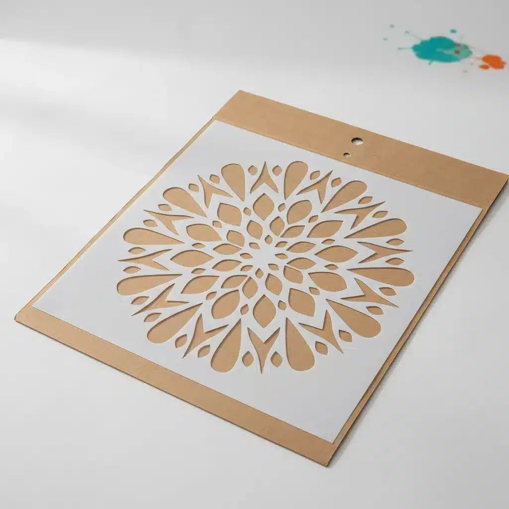 Stencil 30x30 Mandala Full 3045