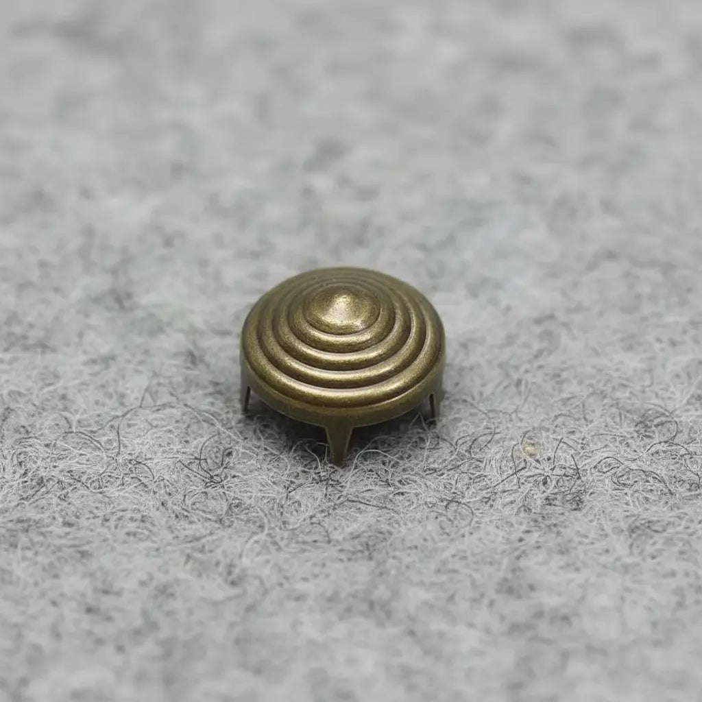 Adorno Circular Estampado Envejecido 9mm P20 Und. C8338
