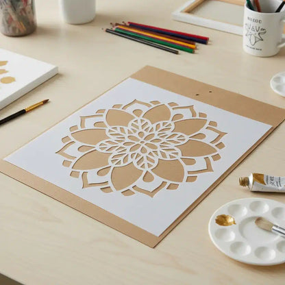 Stencil 30x30 Mandala Full 3044
