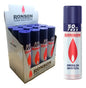 Display 12 Unid Gas Butano Ronson 300ml