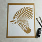 Stencil 25X30  Animales Zebra