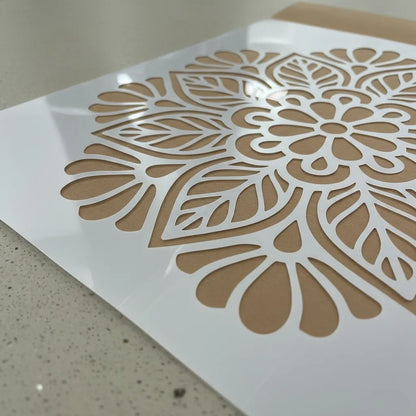 Stencil 30x30 Mandala Full MD01