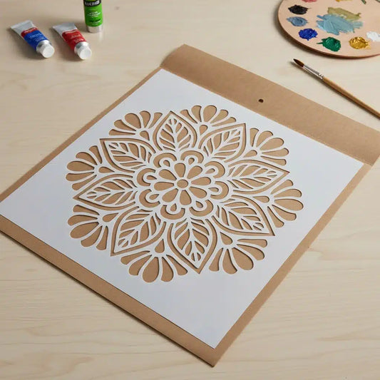Stencil 30x30 Mandala Full MD01