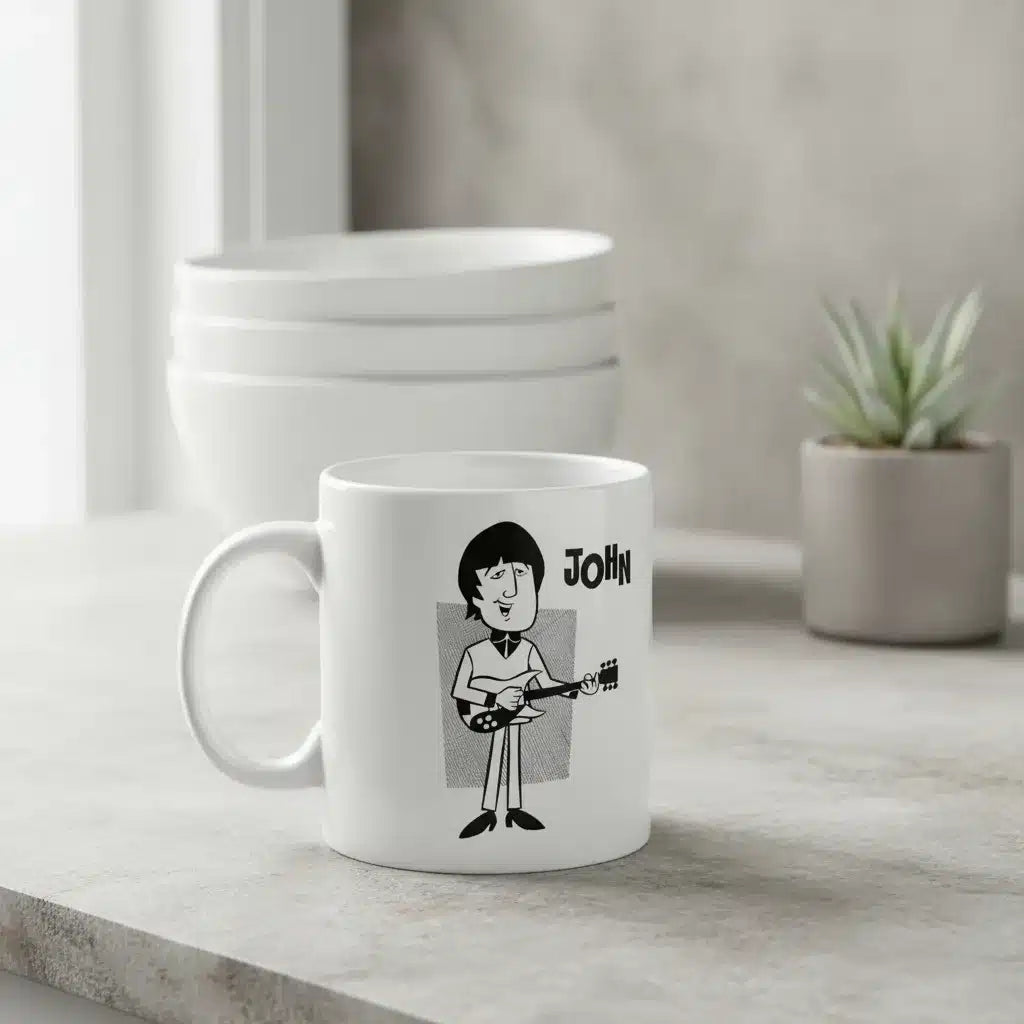 John Lennon - The Beatles Cartoon Edition Tazon 325ml