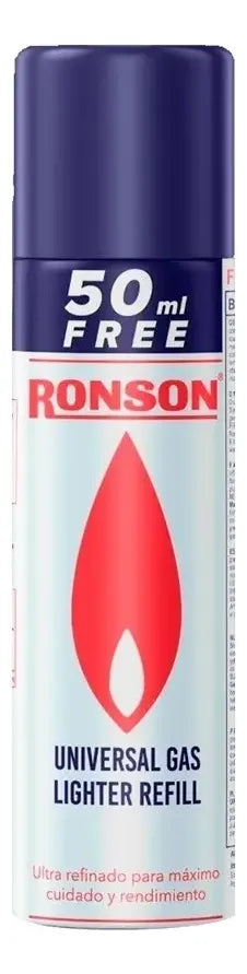 Display 12 Unid Gas Butano Ronson 300ml