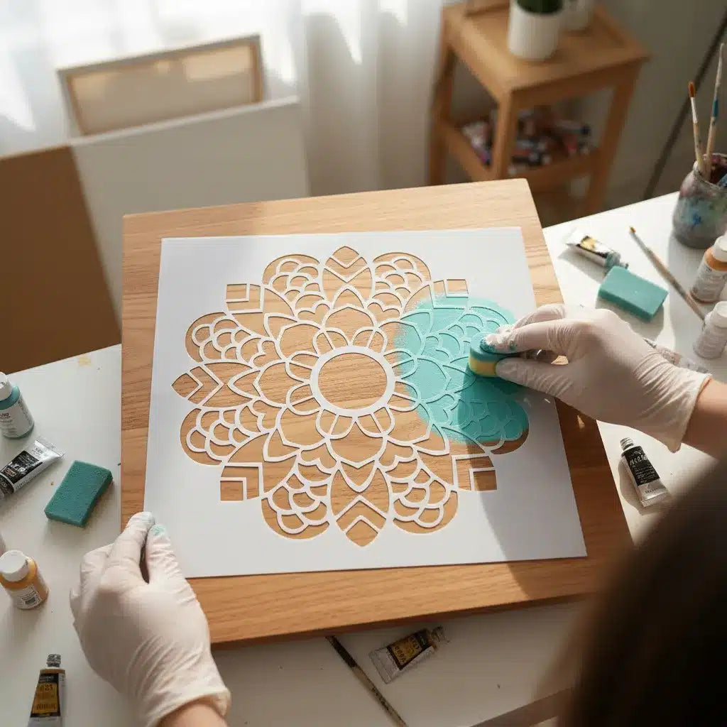 Stencil 30x30 Mandala MD3041