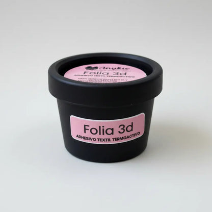 Adhesivo Textil Folia Relieve 3D termoactivo 100 Grs