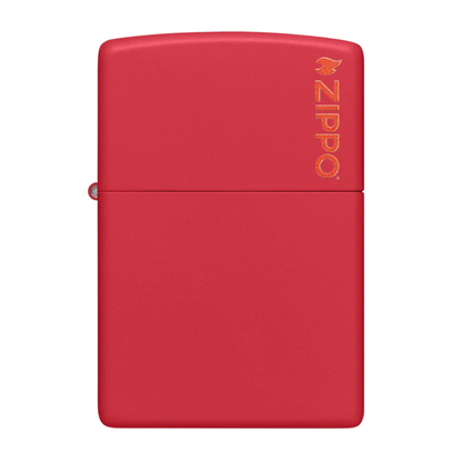 Encendedor Zippo Red Matte With Logo Rojo ZP233ZL