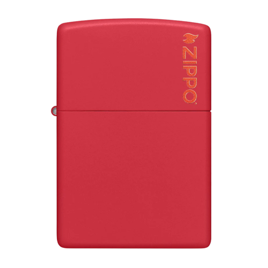 Encendedor Zippo Red Matte With Logo Rojo ZP233ZL