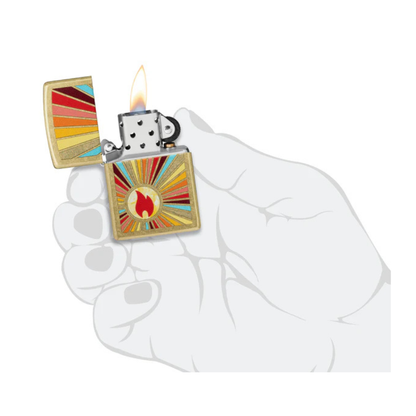 Encendedor Zippo Beaming Flame ZP46957