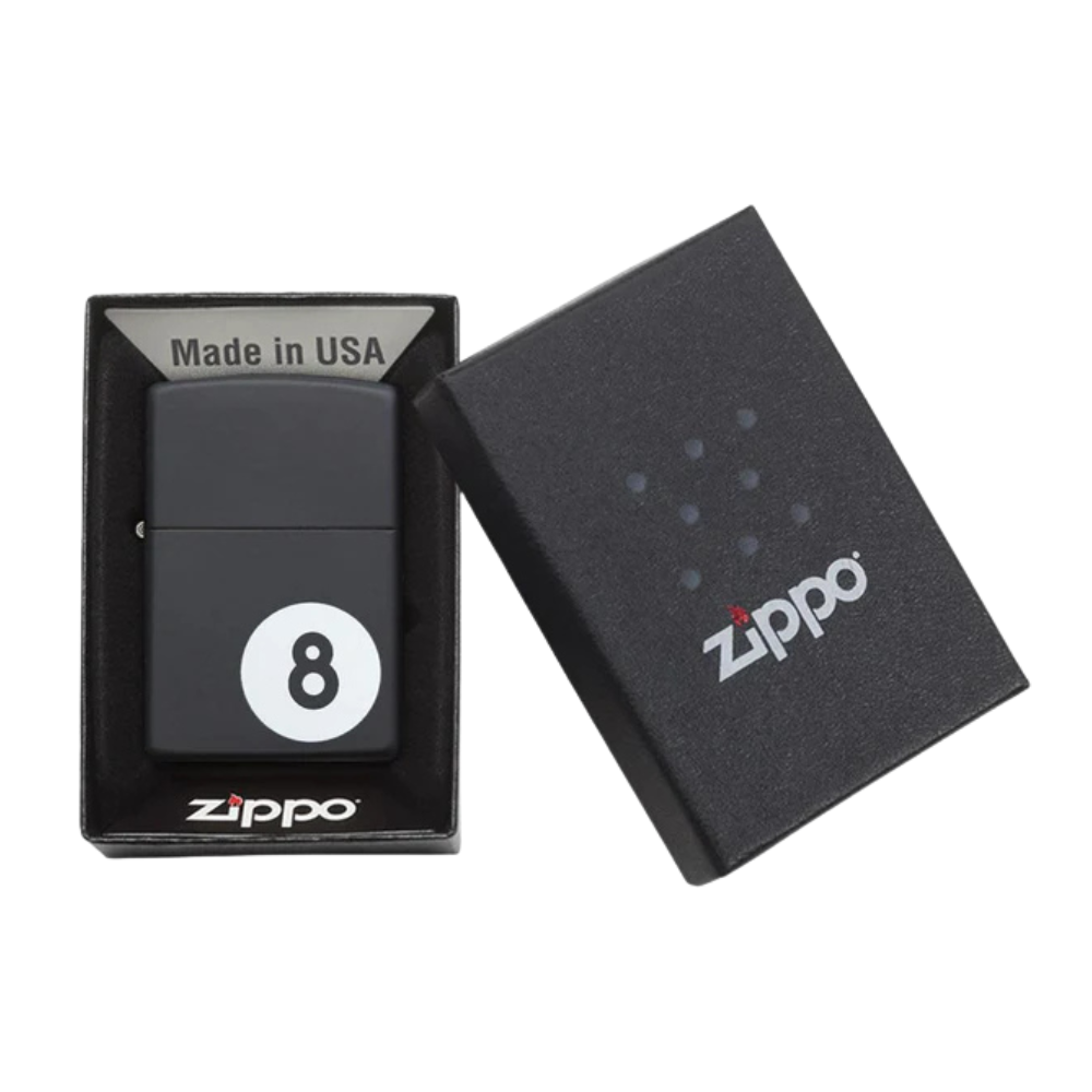 Encendedor Zippo 8-Ball Design Negro ZP28432