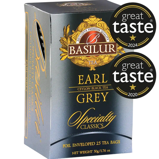 Te Basilur Negro Earl Grey 25 bolsas