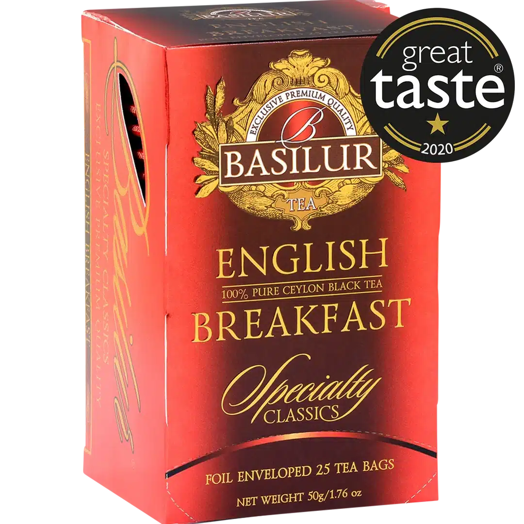 Te Basilur Negro English Breakfast 25 Bolsas