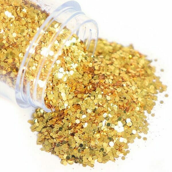 Glitter Holográfico 10 Grs Oro