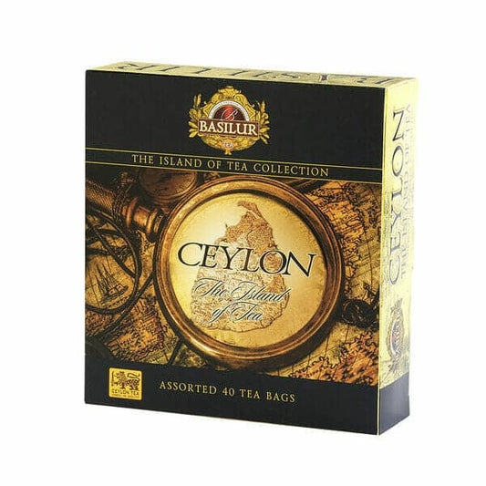 Te Basilur Caja Gift Island of Tea Assorted 40 bolsas