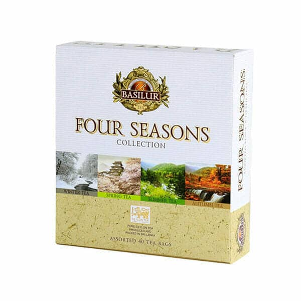 Te Basilur Caja Gift Cuatro Estaciones Assorted 40 bolsas