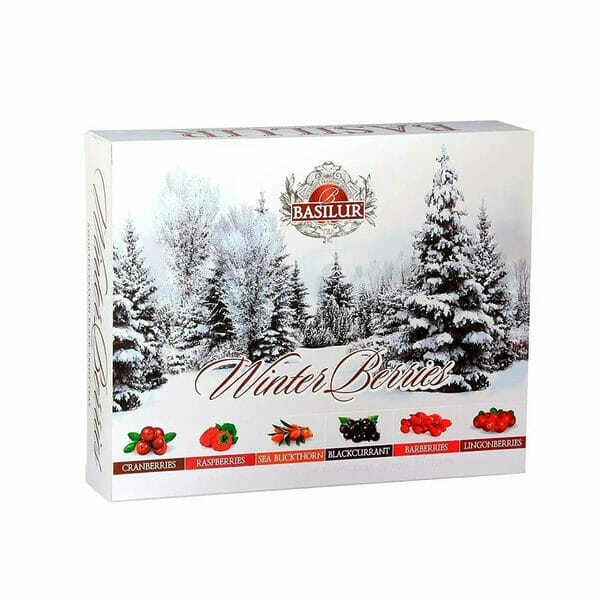 Te Basilur Caja Gift Winter Berries 60 bolsas