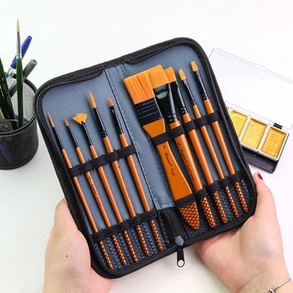 Estuche Pinceles 11 Pcs Giorgione
