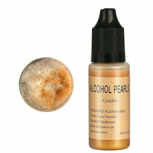Pigmento Metallic Alcohol 15 ml Golden