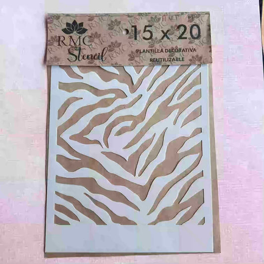 Stencil 15X20 ANT11 Trama Zebra