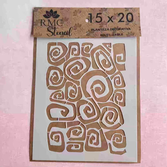 Stencil 15X20 ANT12 Trama