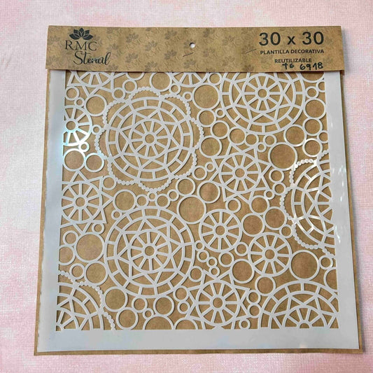 Stencil 30x30 Trama Full TG6918