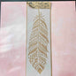 Stencil 15X40 Pluma Deco01