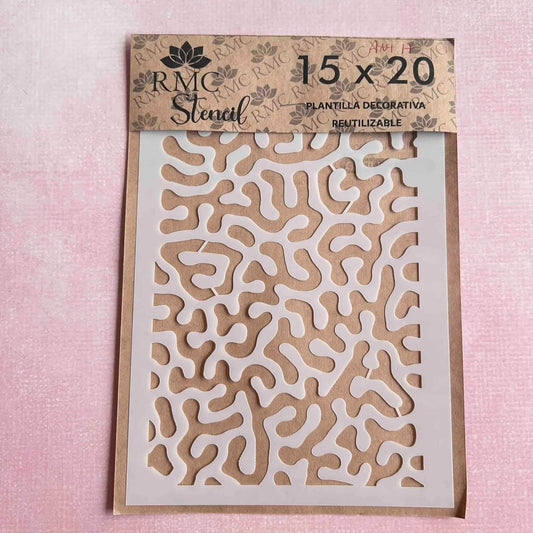 Stencil 15X20 ANT17 Trama|
