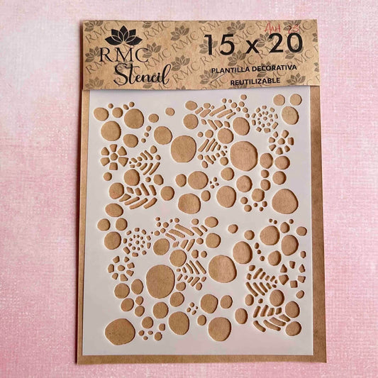 Stencil 15X20 ANT23 Trama|