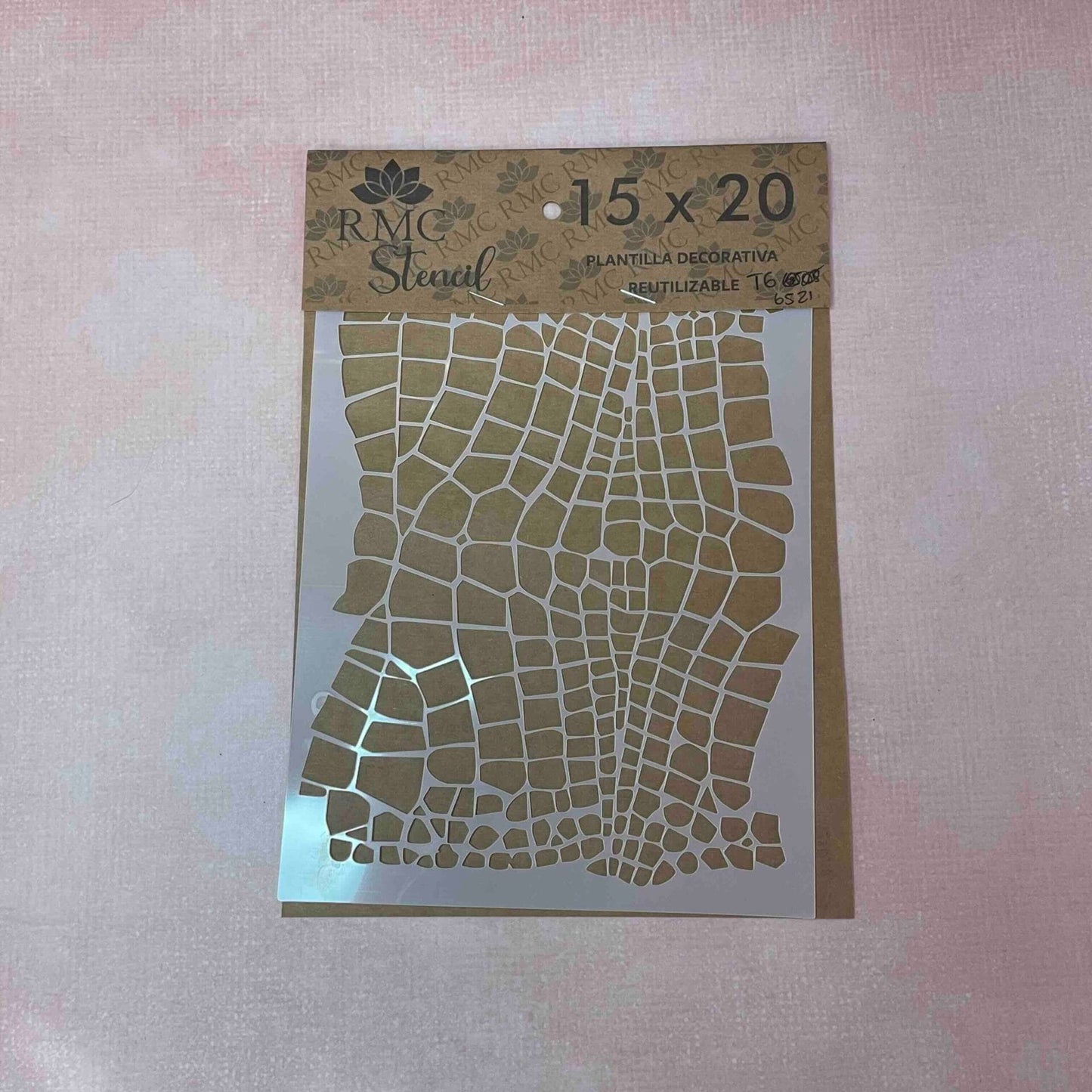 Stencil 15X20 Trama Cocodrilo TG6521