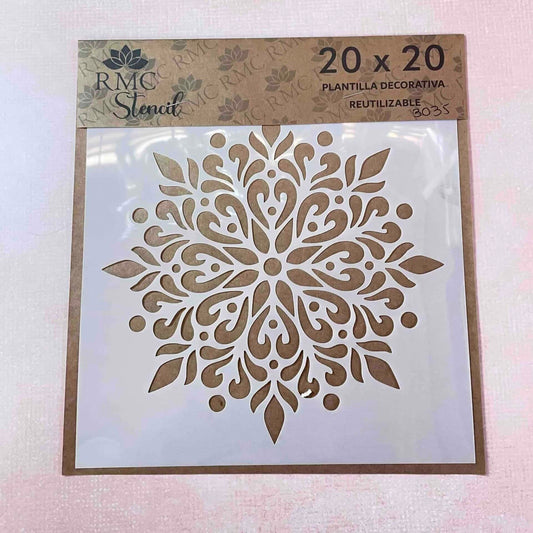 Stencil 20X20  Mandala MB3035