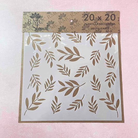 Stencil 20X20  Botanica BT01