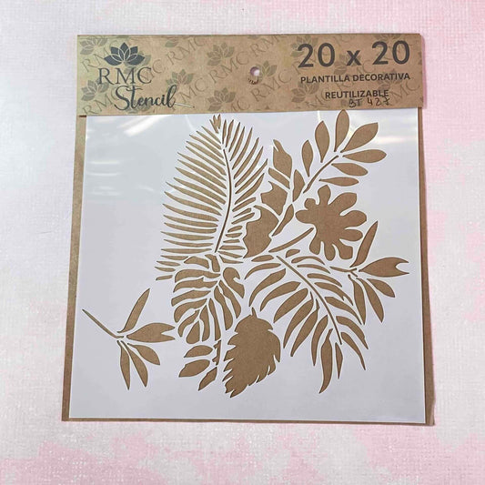 Stencil 20X20  Botanica BT427