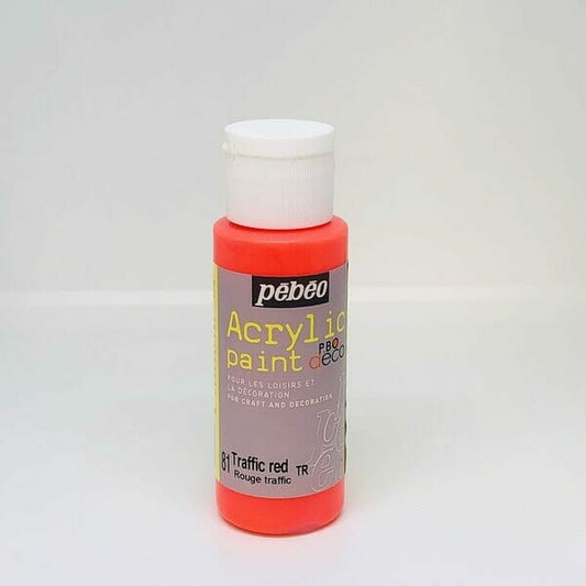 Pebeo Acrylic Deco 81 Rojo Trafico