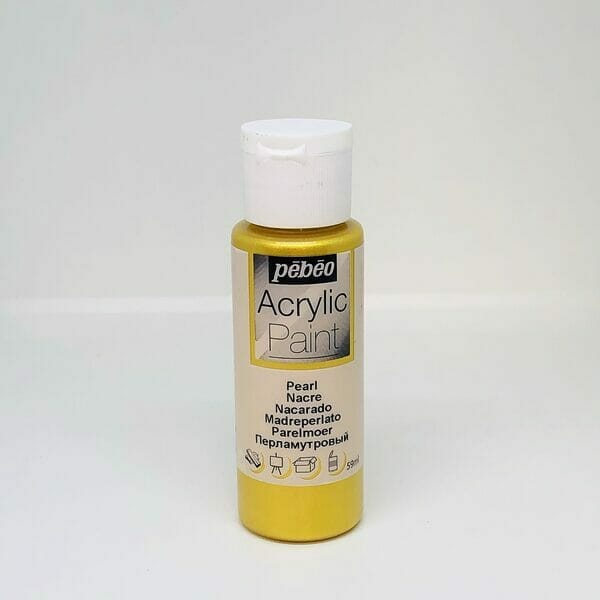 Pintura Pebeo Acrylic Paint 59 ml Nacarados