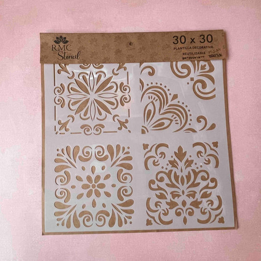 Stencil 30x30 Baldosa DS520