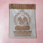 Stencil 25X30  Buda Deco01