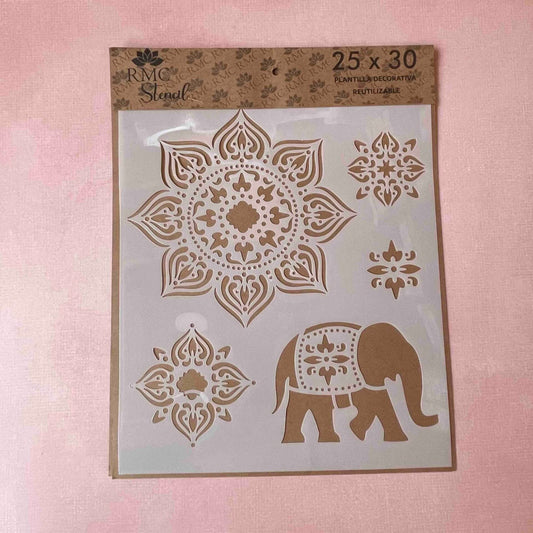 Stencil 25X30  Mandala MD01