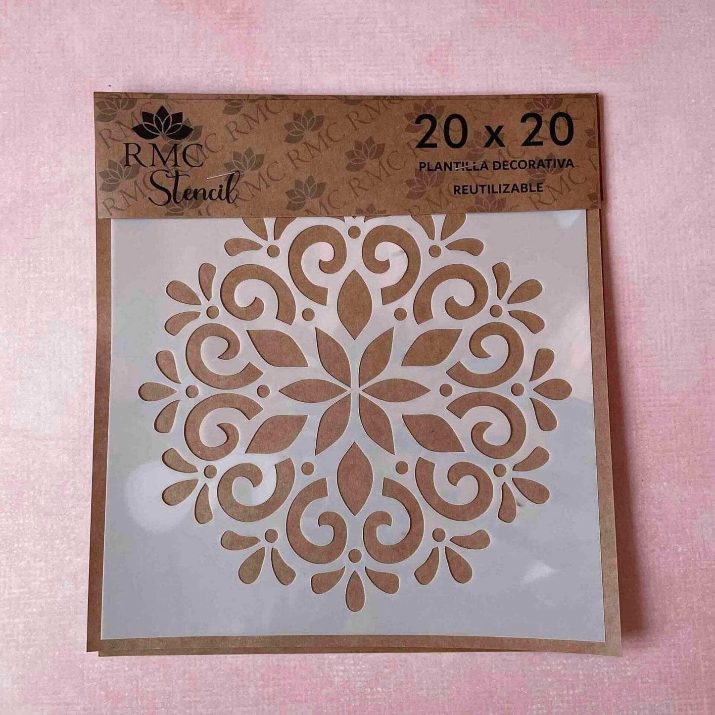 Stencil 20X20  Mandala MB3036