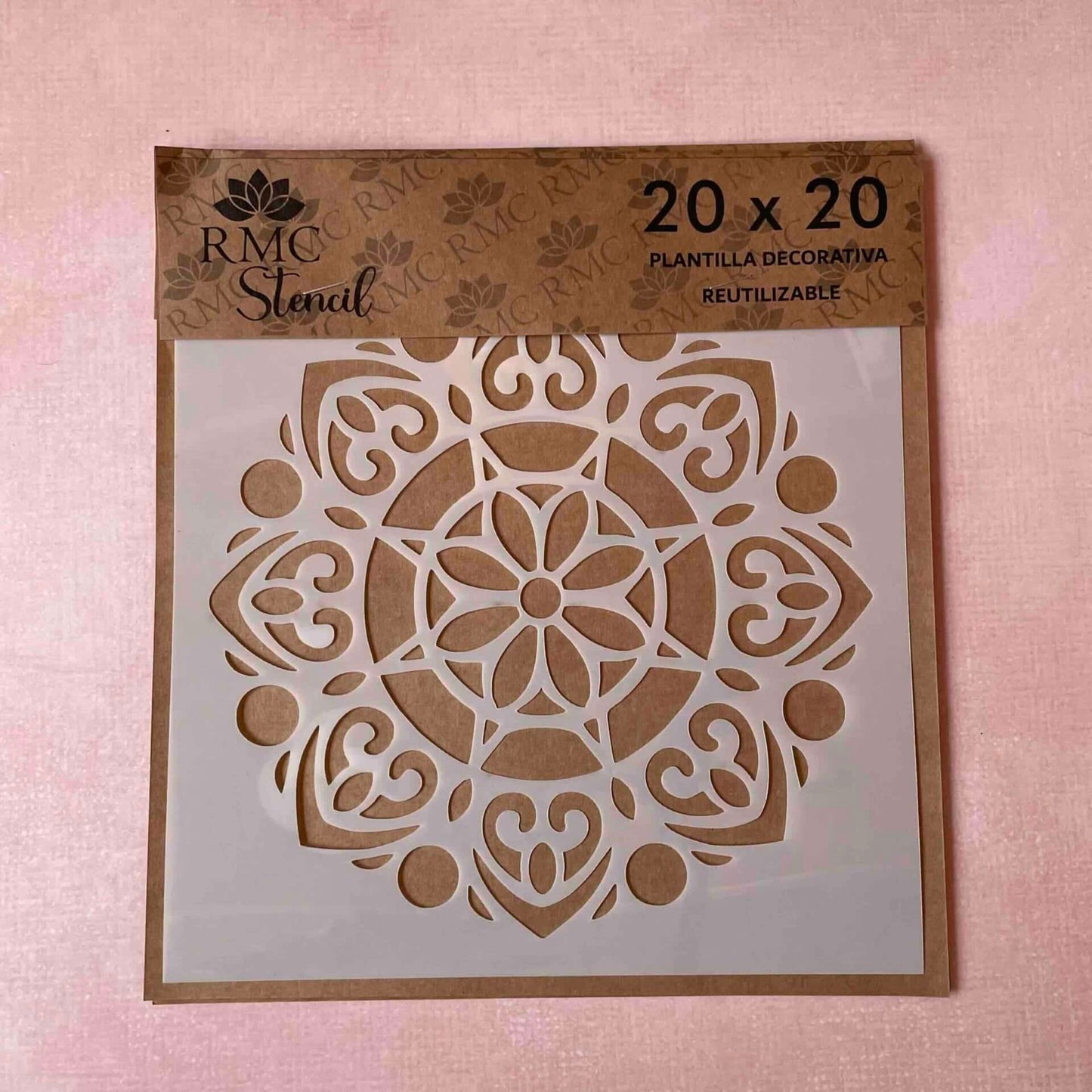 Stencil 20X20  Mandala MB3032