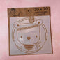 Stencil 20X20  Infantil Oso