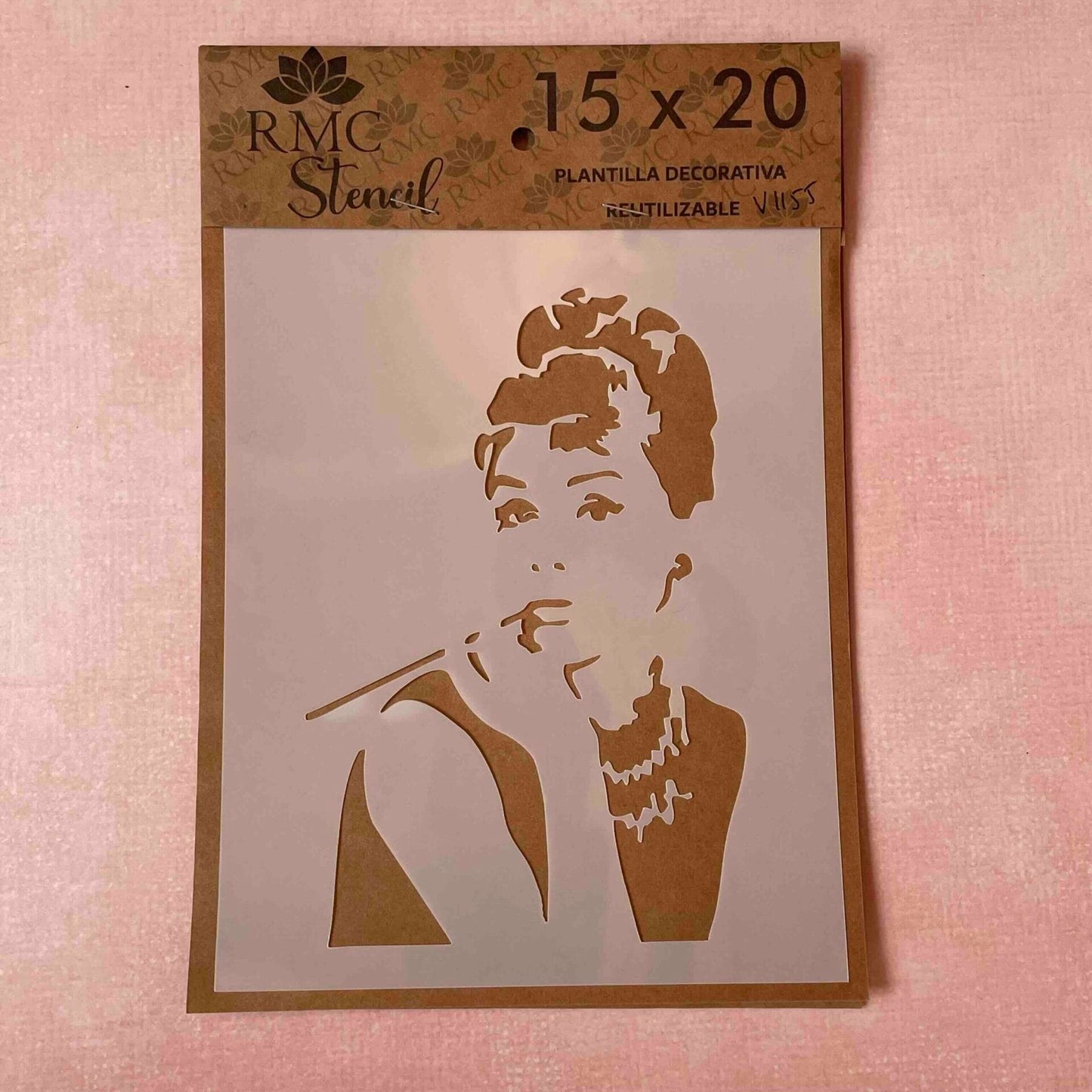 Stencil 15X20 Vintage V1155