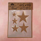 Stencil 15X20 Trama Estrella TG01