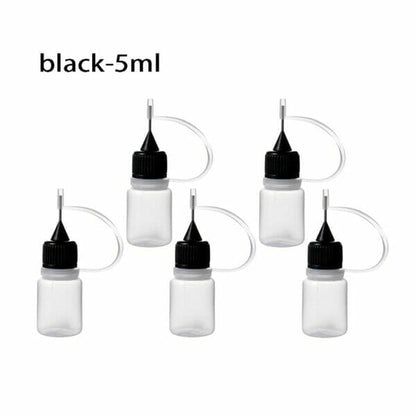 Set 5 Frasco aplicador 5 ml punta aguja